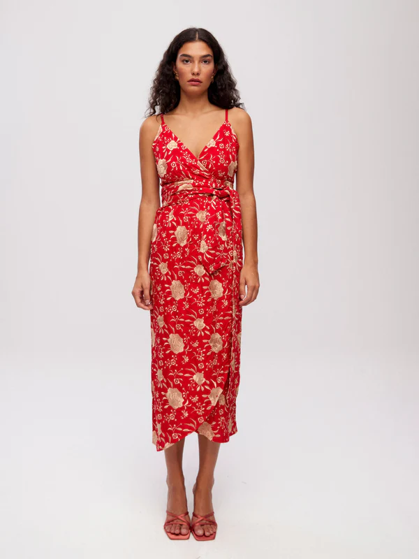 Vestido boracay coral