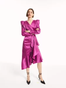 Vestido classic magenta