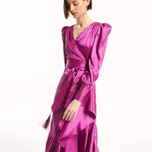 Vestido classic magenta