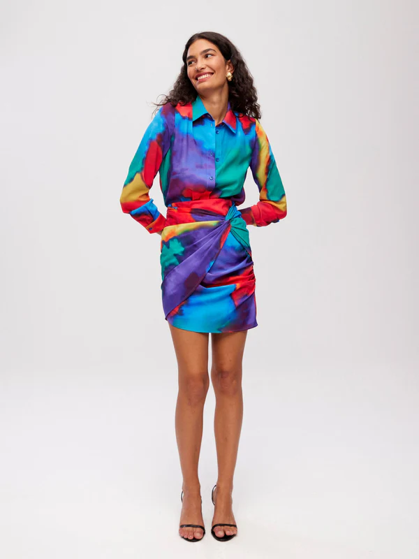 Maya skirt tie dye