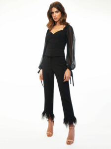 Pantalón De Plumas 99543