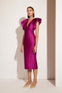 Vestido fucsia