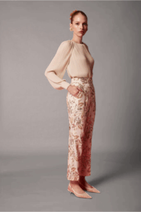 pantalón blanco conjunto