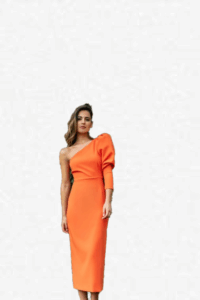 Vestido 4145 marino hombros