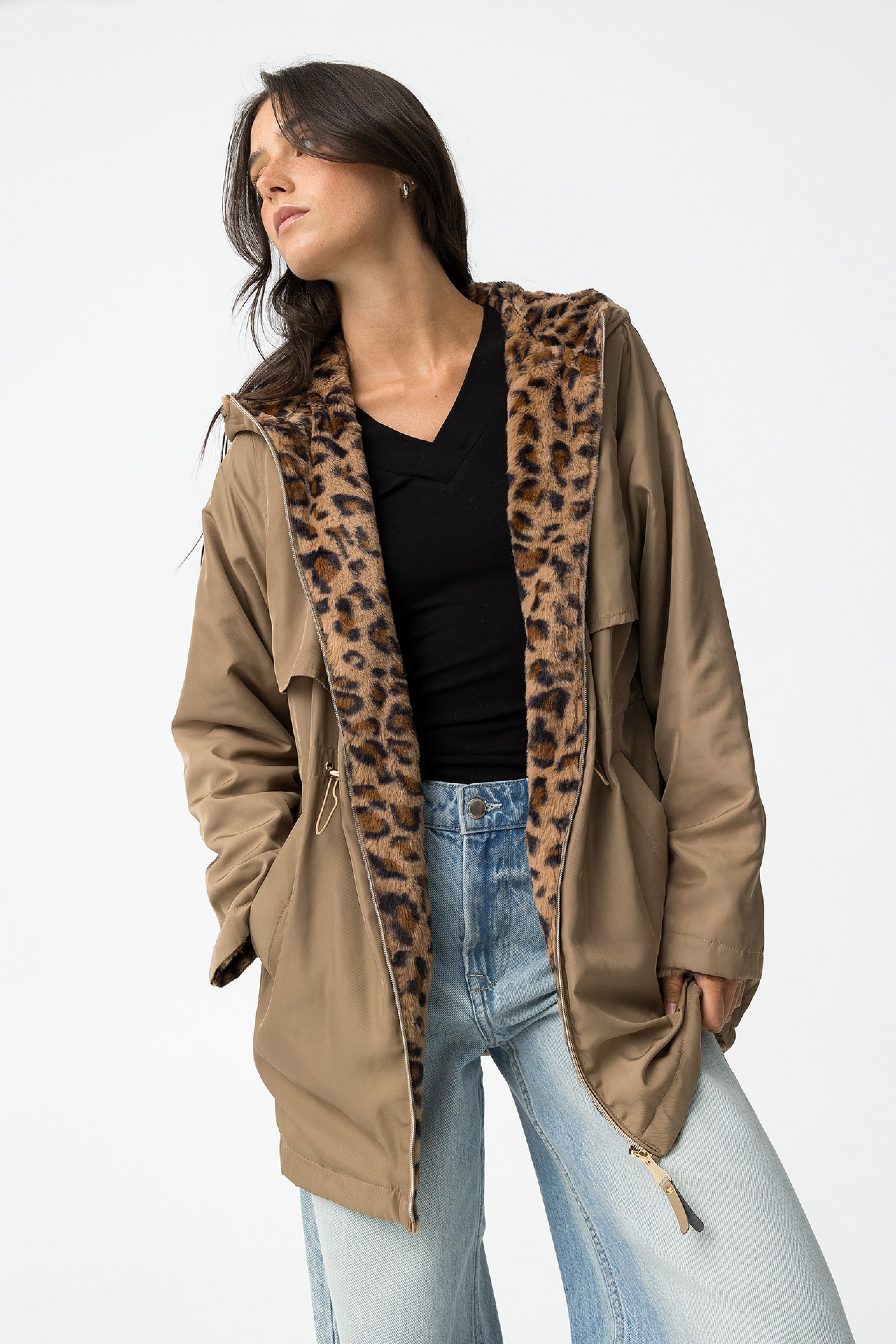 Parka Reversible Relaxed Fit