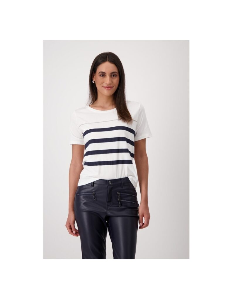 Camiseta Rayas Estampadas